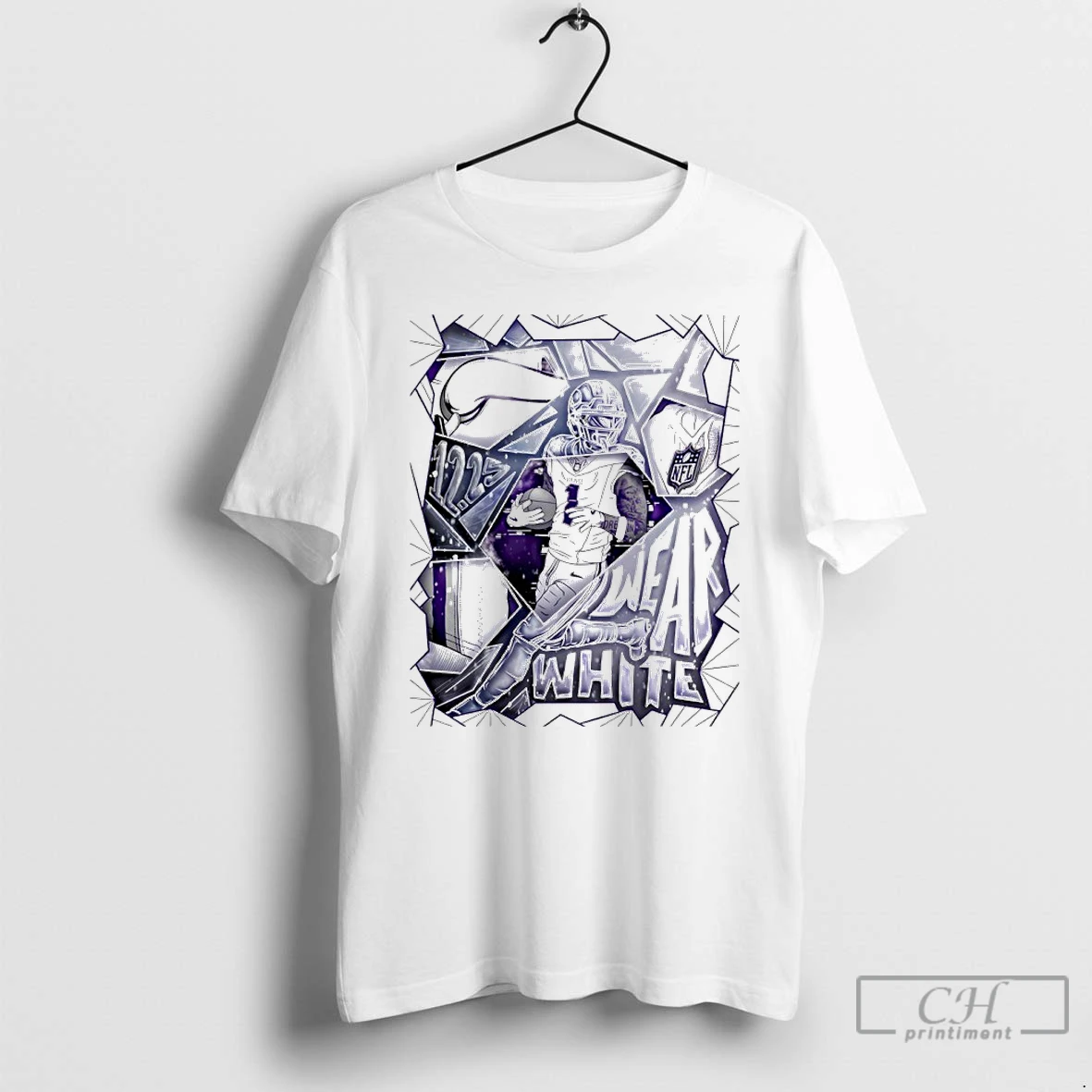 Classic Jalen Nailor Minnesota Vikings Wear White Winter Whiteout Week T Shirts Sweater Hoodie