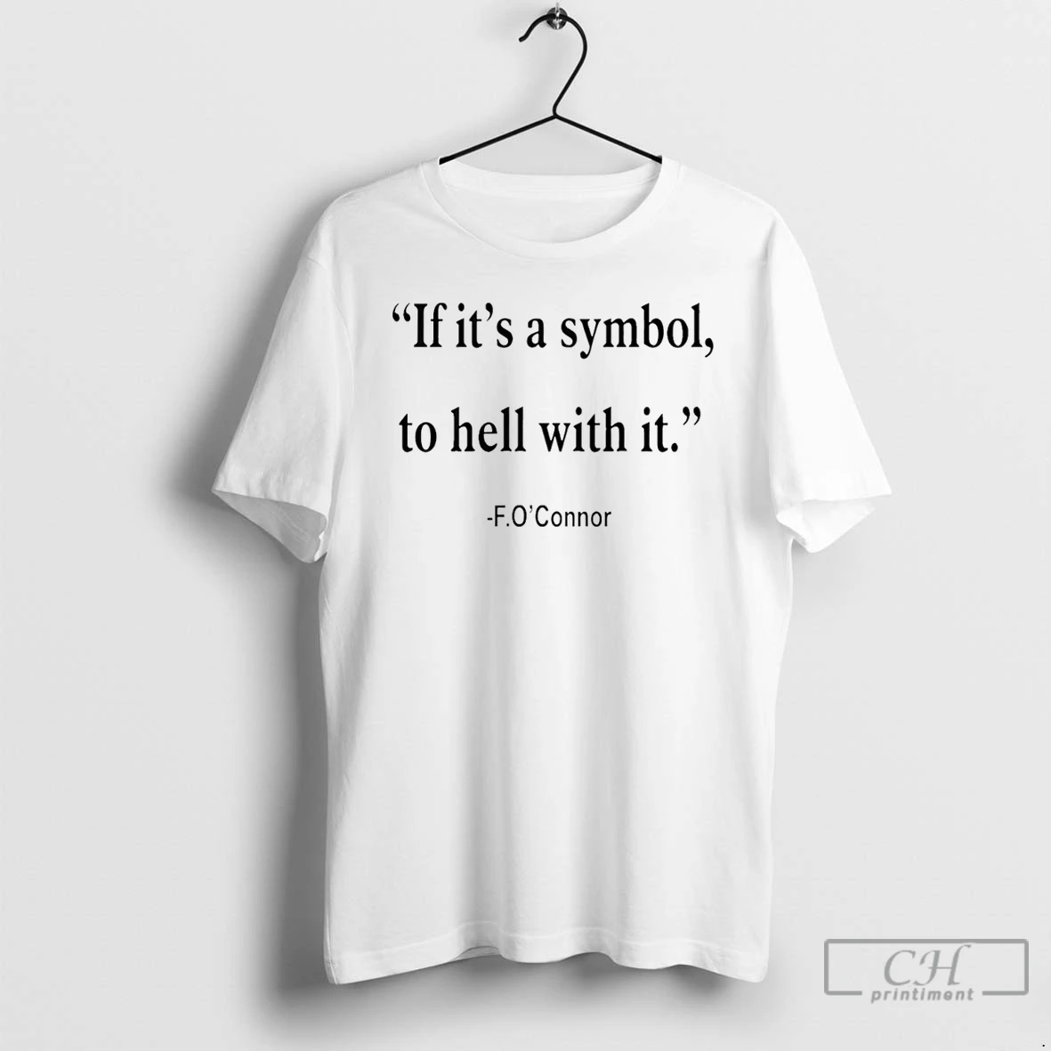 Classic Jonathan Roumie Wearing If It Is Just A Symbol To Hell With It T Shirts Sweater Hoodie