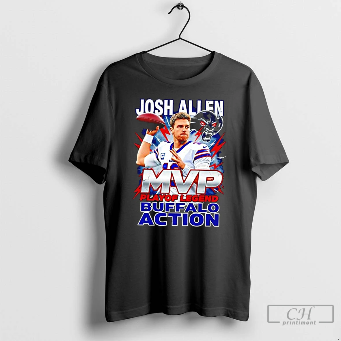 Classic Josh Allen Mvp Action Buffalo Playoff Legend T Shirts Sweater Hoodie