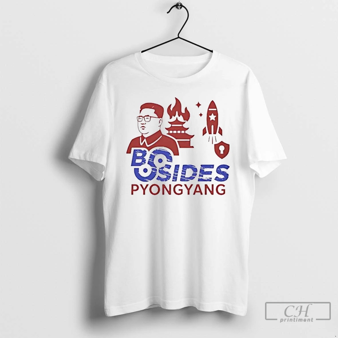 Classic Kim Jong Un Bsides Pyongyang 2025 T Shirts Sweater Hoodie