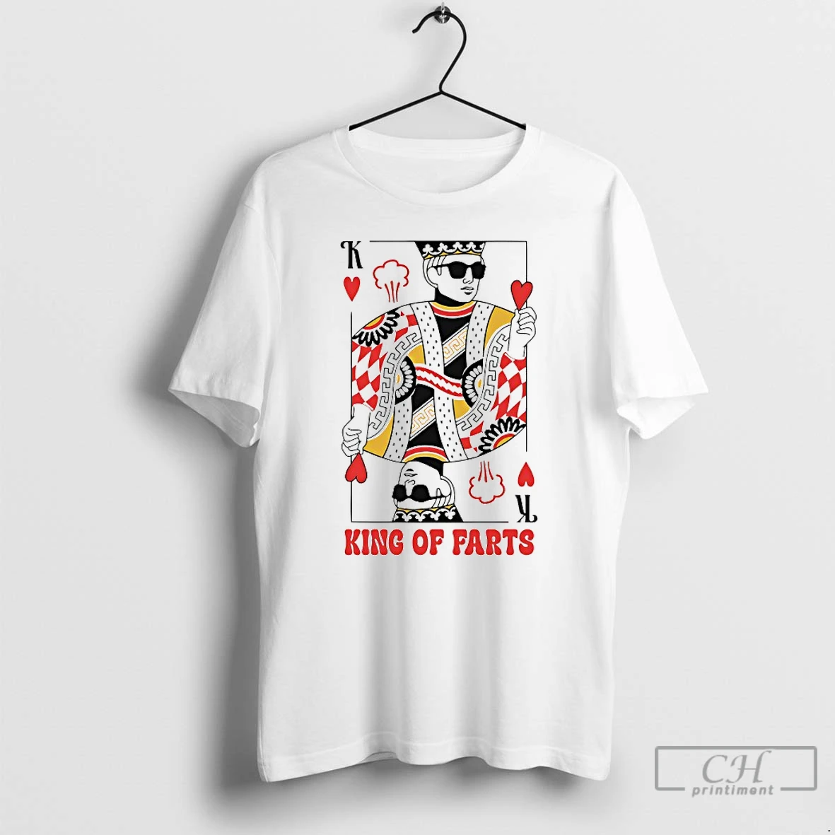 Classic King Of Farts T Shirts Sweater Hoodie