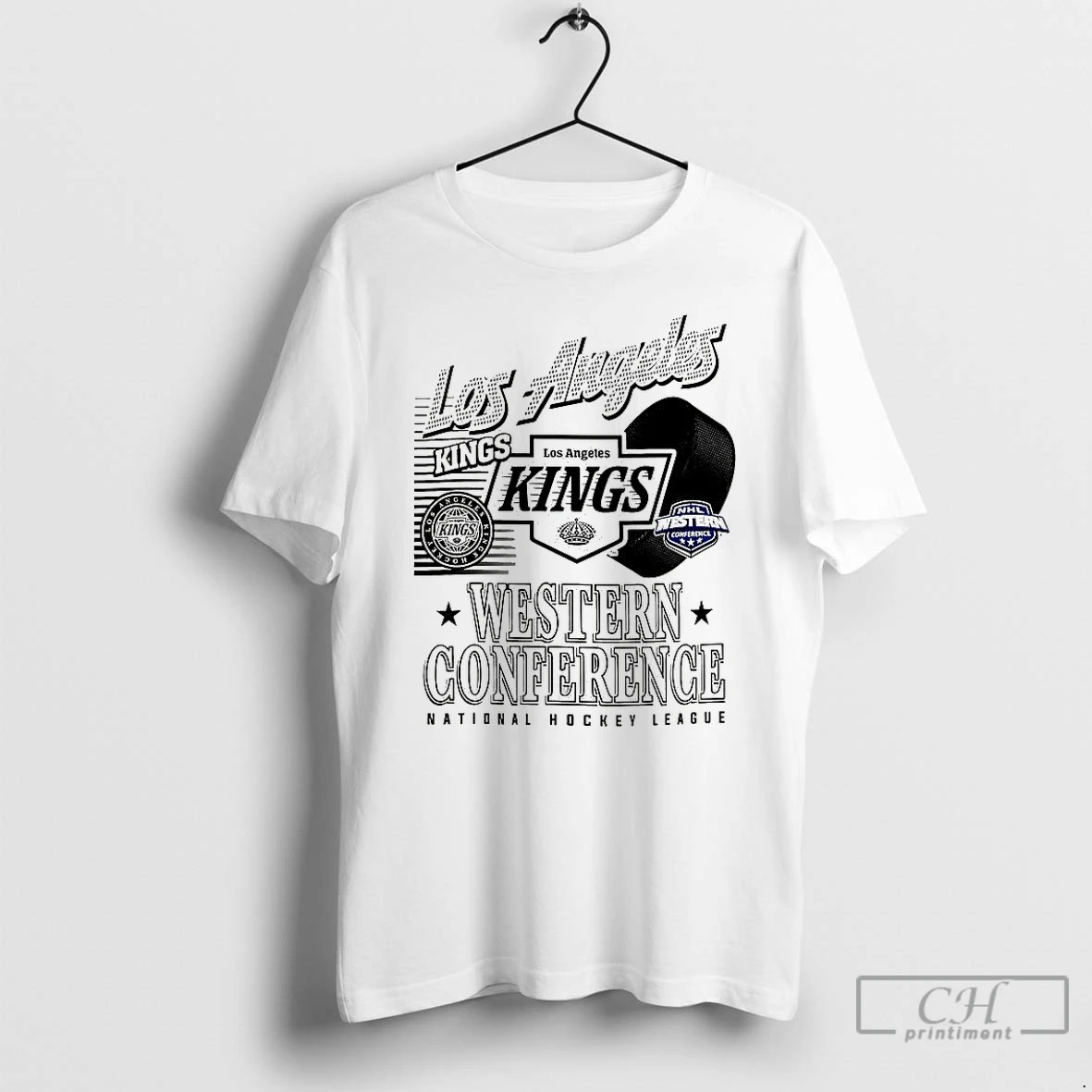 Classic Los Angeles Kings Nhl Western Conference Logo And Ball T Shirts Sweater Hoodie