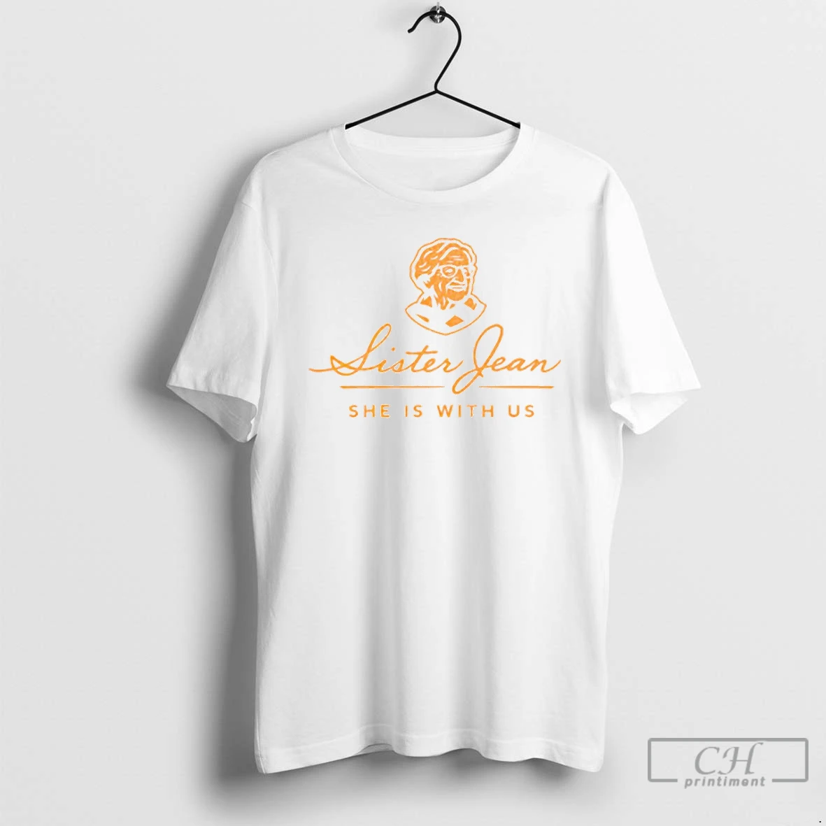 Classic Loyola Sister Jean She Is With Us T Shirts Sweater Hoodie