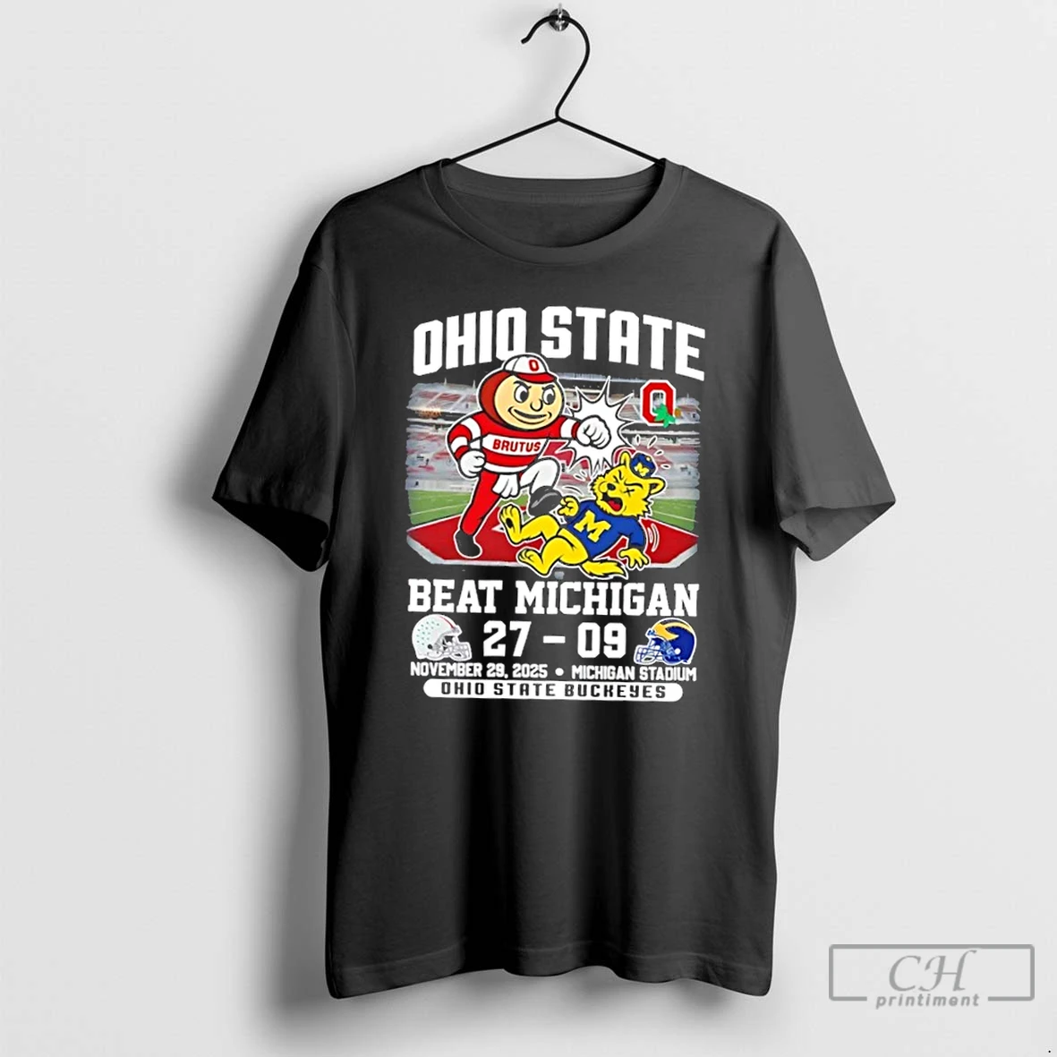Classic Mascots Ohio State Buckeyes Beat Michigan Stadium T Shirts Sweater Hoodie