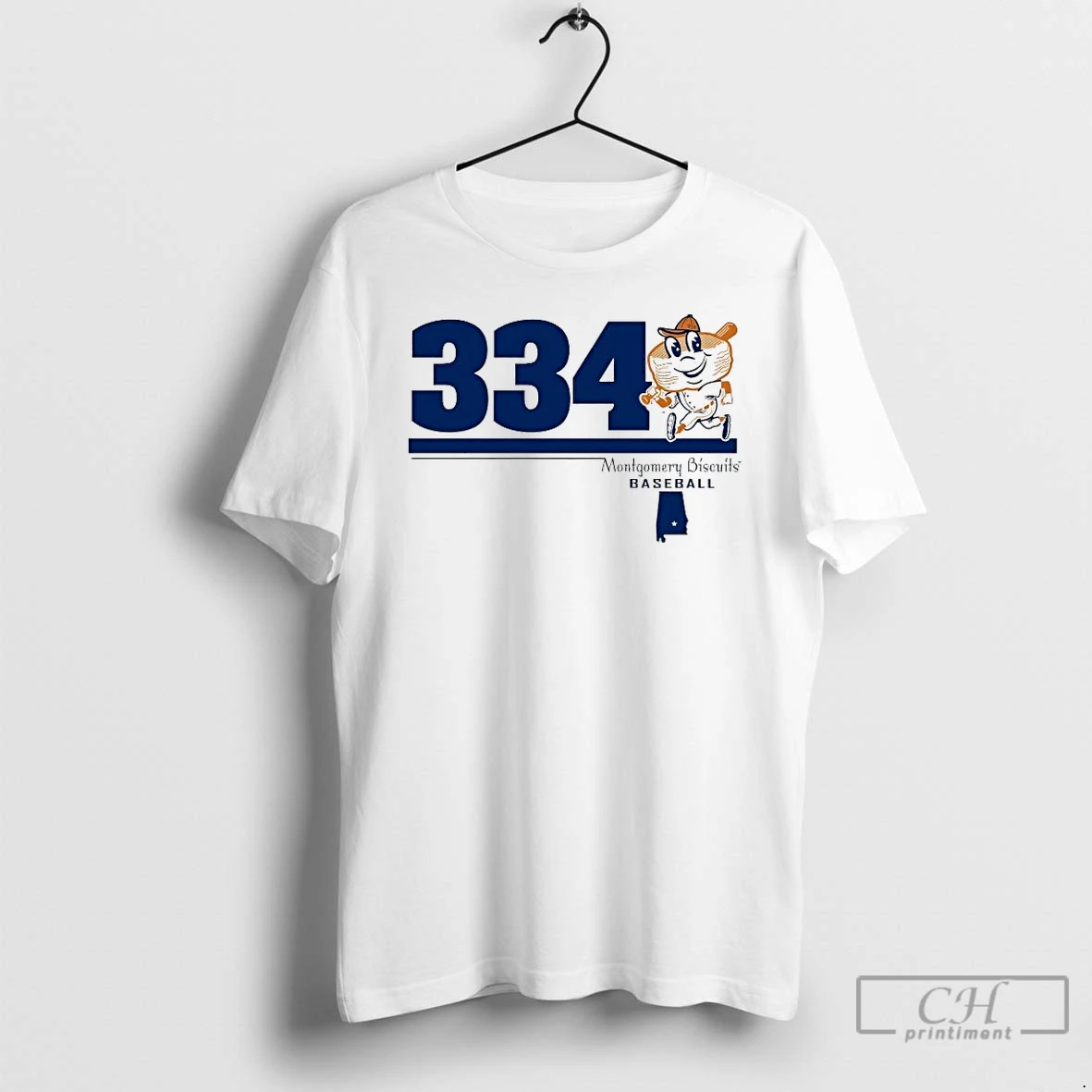 Classic Montgomery Biscuits Baseball 334 T Shirts Sweater Hoodie