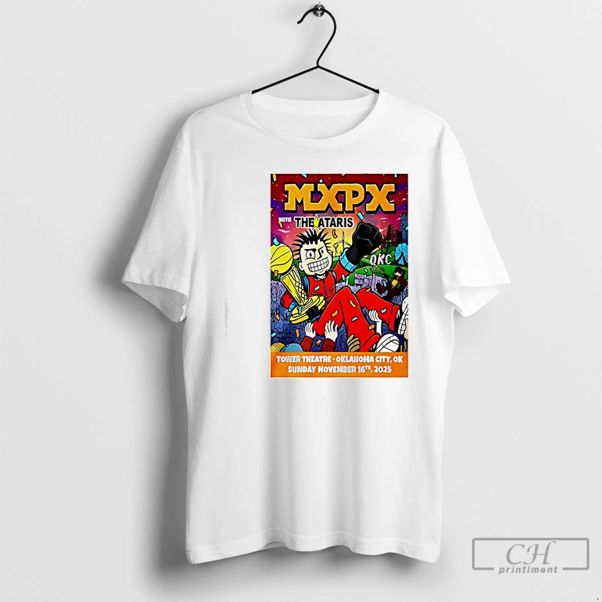 Classic Mxpx Oklahoma City Ok November 16th 2025 T Shirts Sweater Hoodie