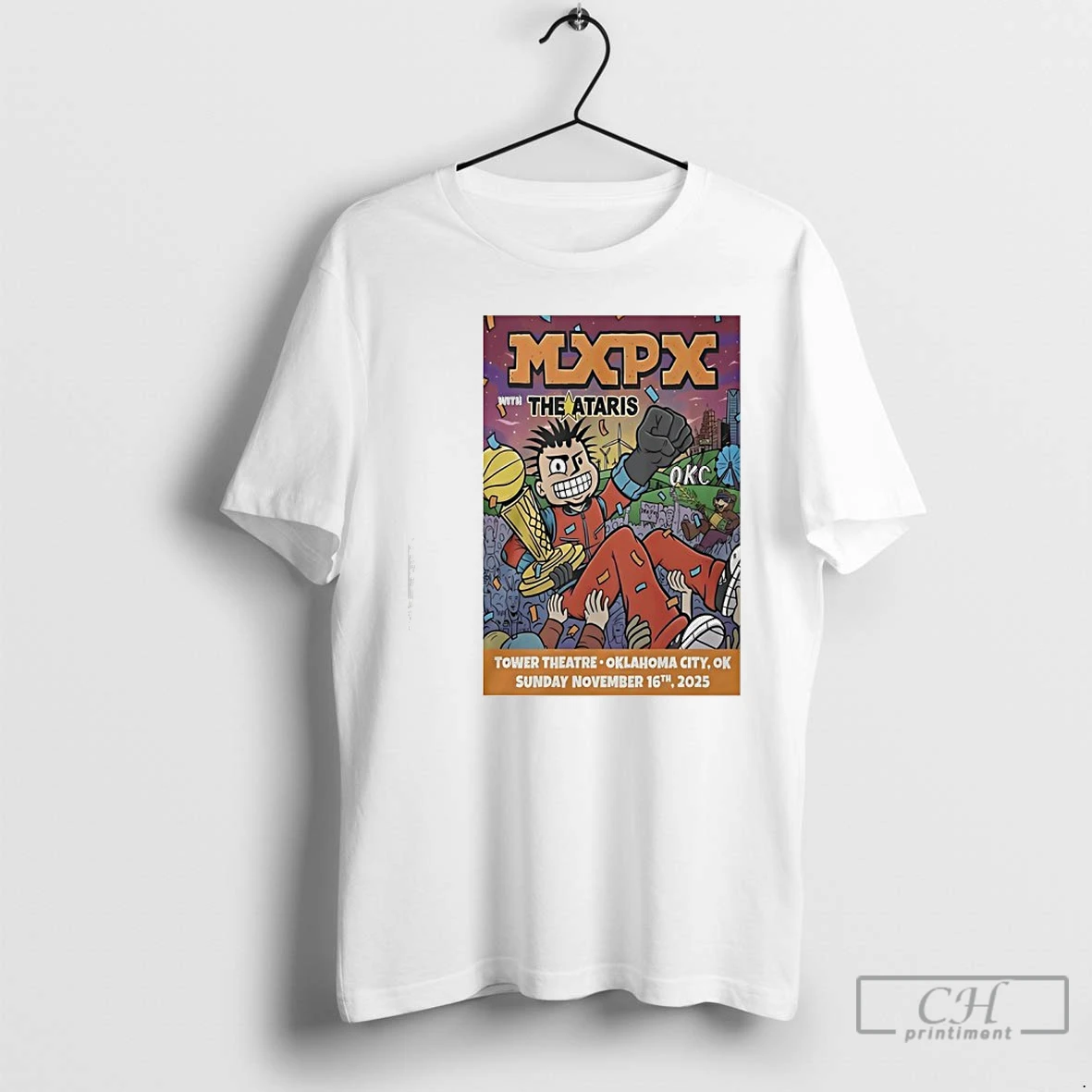 Classic Mxpx With The Ataris Oklahoma City Ok November 16 2025 T Shirts Sweater Hoodie