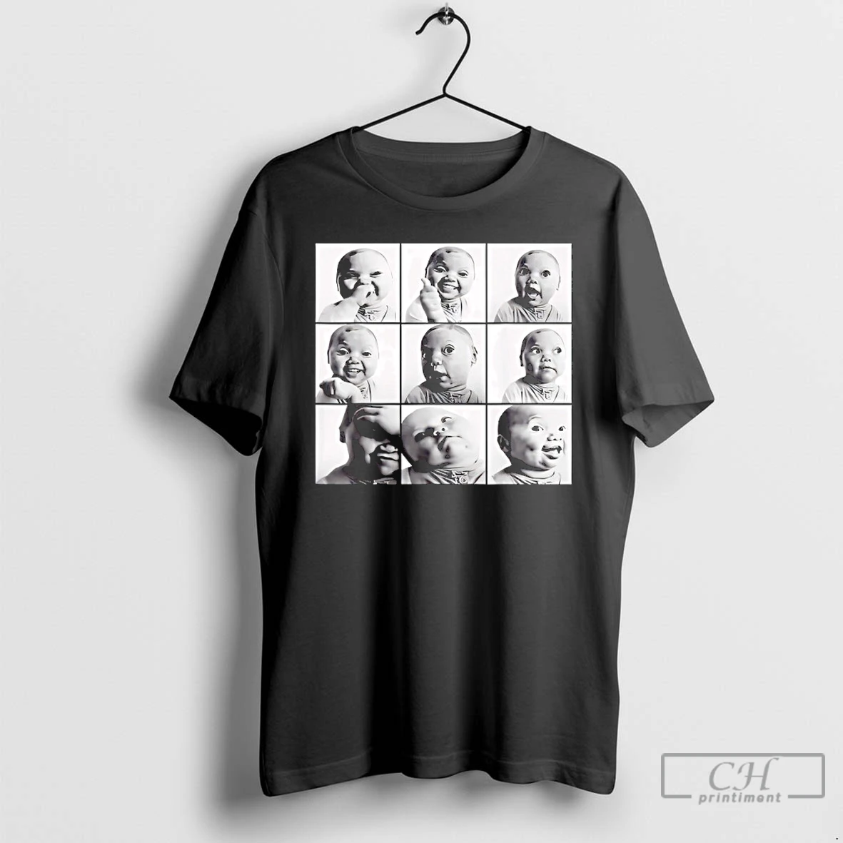 Classic Niche Baby Gen Z Meme Ai Viral Giggling Ai Laughing T Shirts Sweater Hoodie