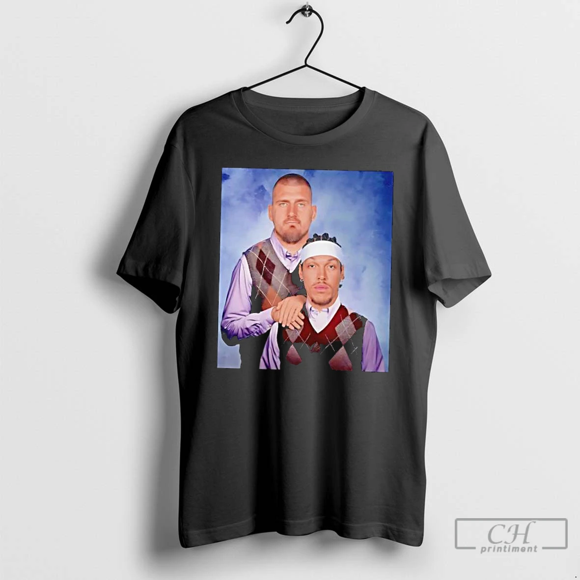 Classic Nikola Jokic Aaron Gordon Basketball Vintage Denver Step Brothers T Shirts Sweater Hoodie