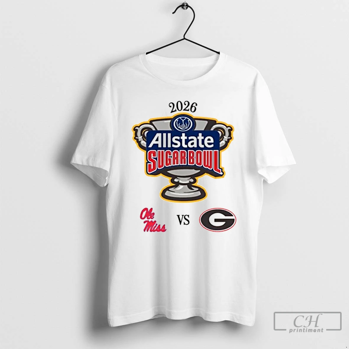 Classic Ole Miss Rebels Vs Georgia Bulldogs 2026 Allstate Sugar Bowl T Shirts Sweater Hoodie