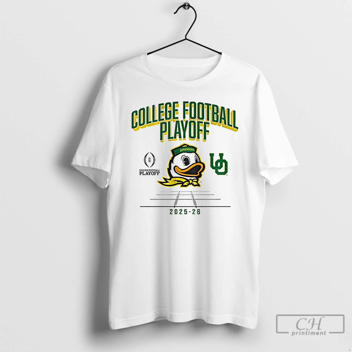 Classic Oregon Ducks Football Cfp Mascot 2025 2026 College Football Playoff T Shirts Sweater Hoodie