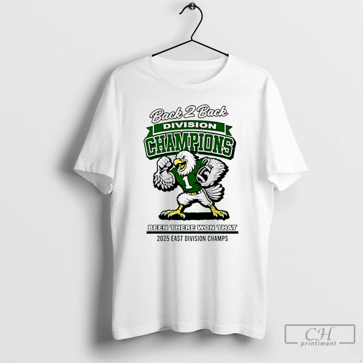 Classic Philadelphia Eagles Back 2 Back Division Champs 2025 Been There Won That T Shirts Sweater Hoodie