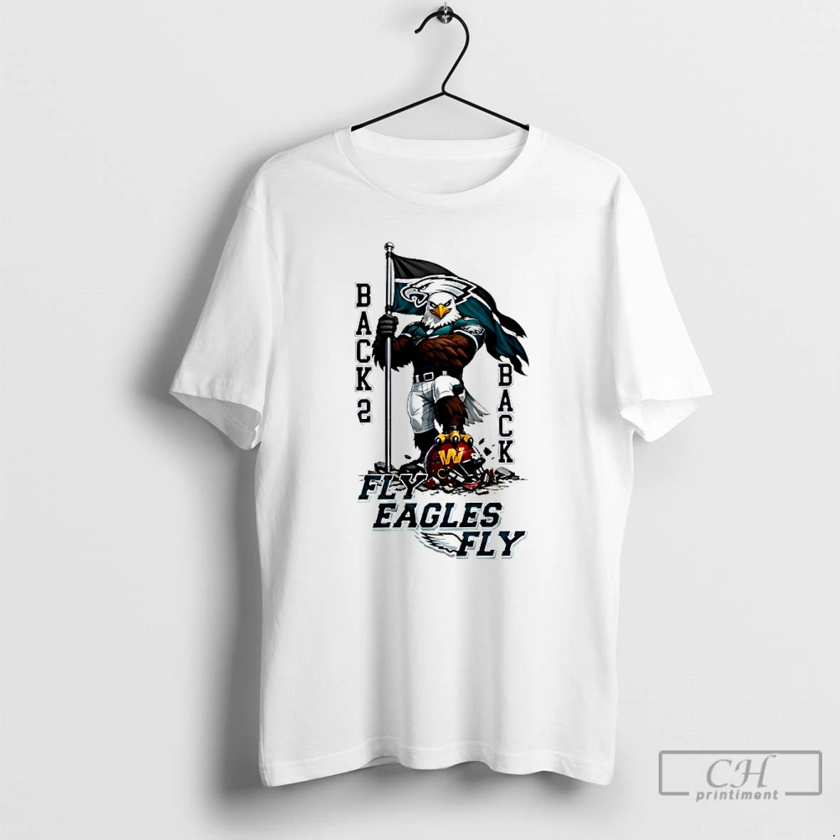 Classic Philadelphia Eagles Nfl 2025 Nfc East Champions Mascot T Shirts Sweater Hoodie