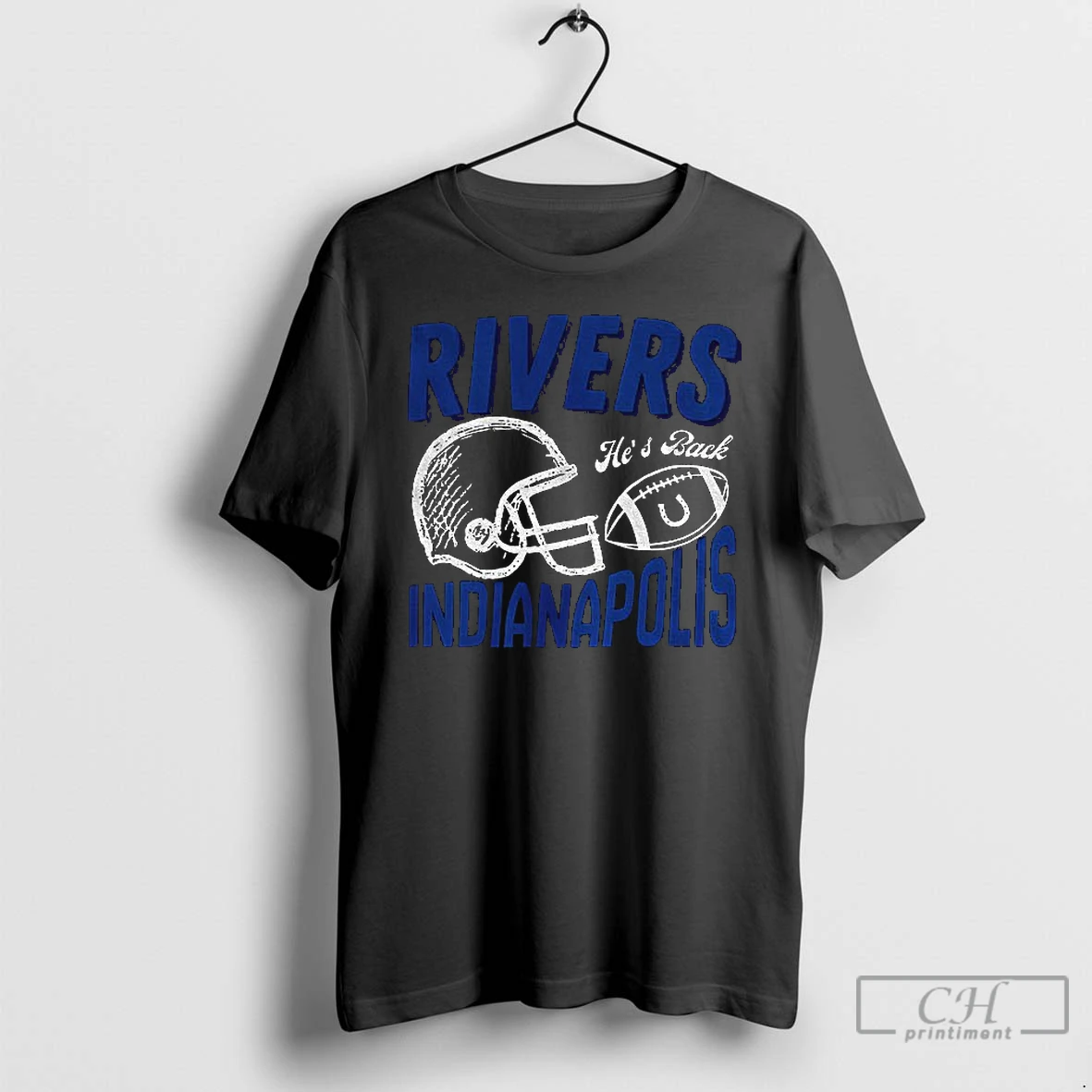 Classic Phillip Rivers Indianapolis Colts Football Hes Back T Shirts Sweater Hoodie