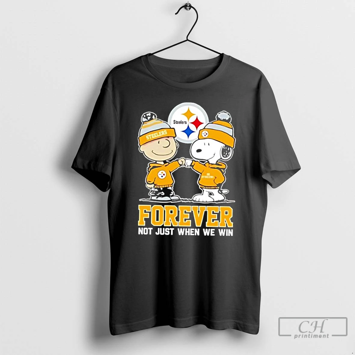 Classic Pittsburgh Steelers Charlie Brown And Snoopy Forever Not Just When We Win T Shirts Sweater Hoodie