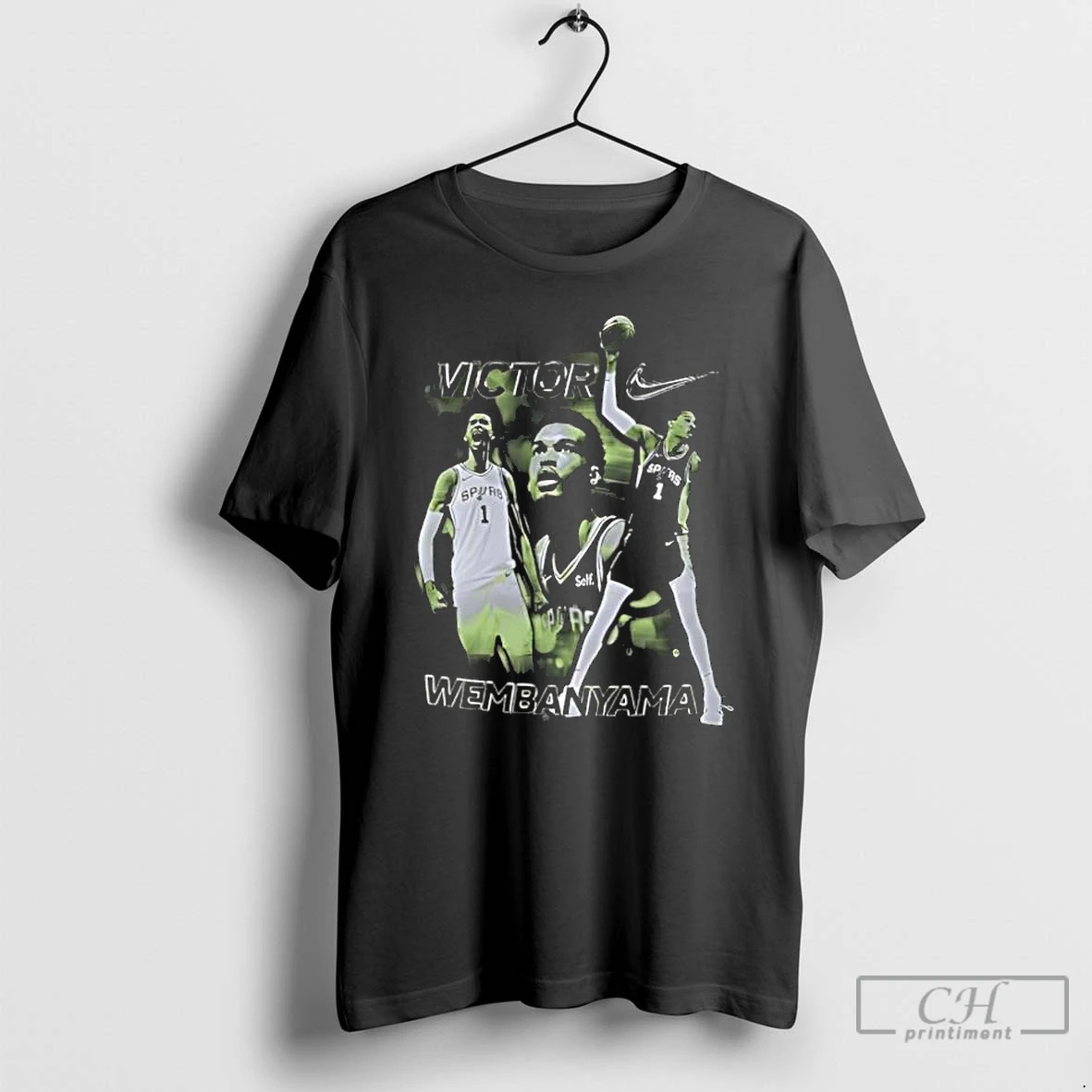 Classic San Antonio Spurs Victor Wembanyama Photo T Shirts Sweater Hoodie