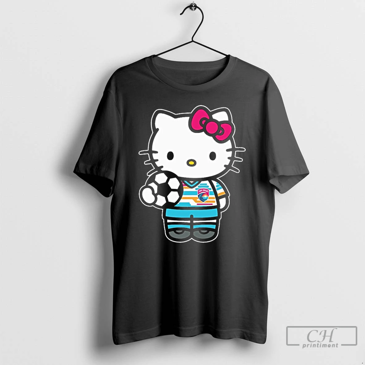 Classic San Diego Wave Fc Hello Kitty Pre Game T Shirts Sweater Hoodie