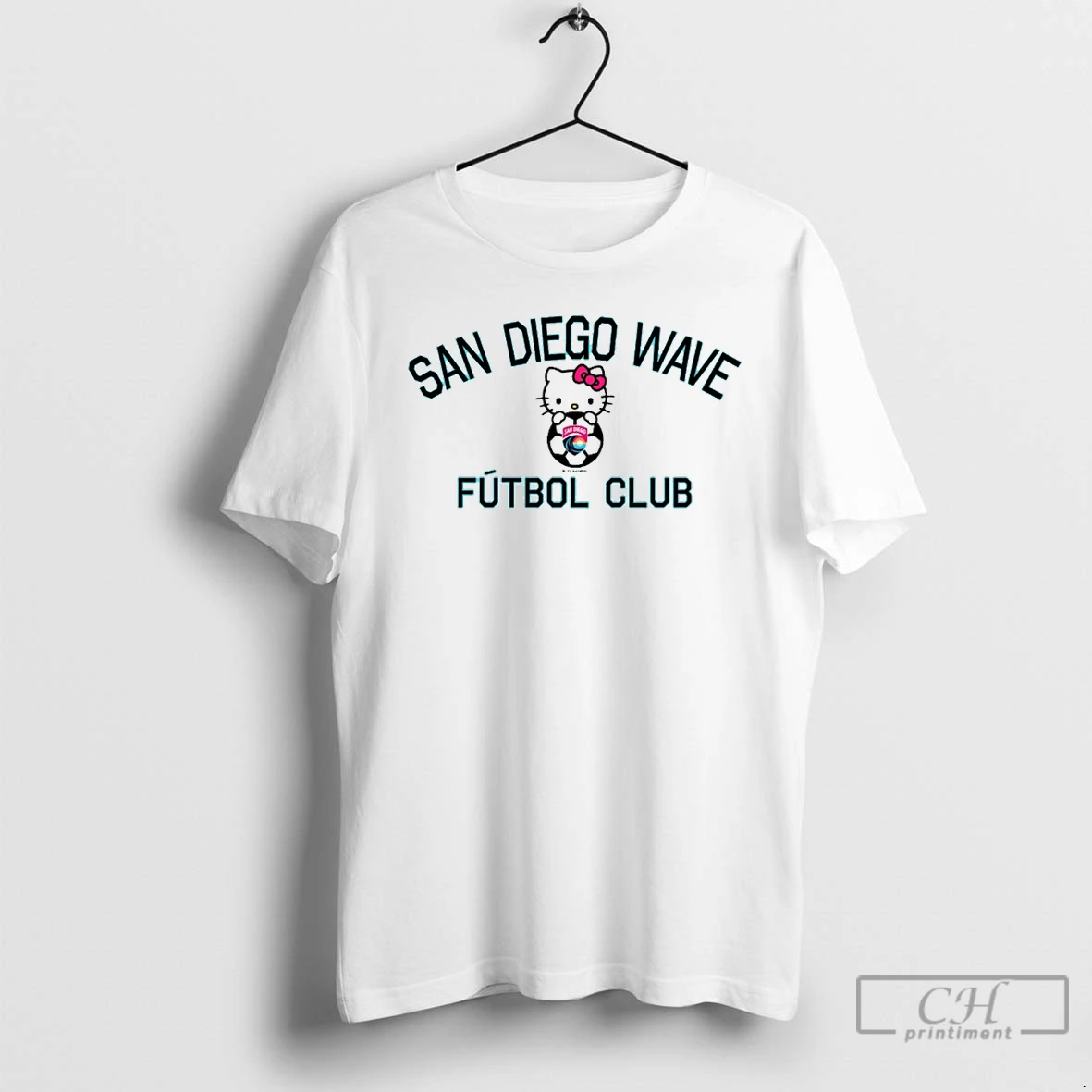 Classic San Diego Wave Fc X Hello Kitty Futbol Club T Shirts Sweater Hoodie
