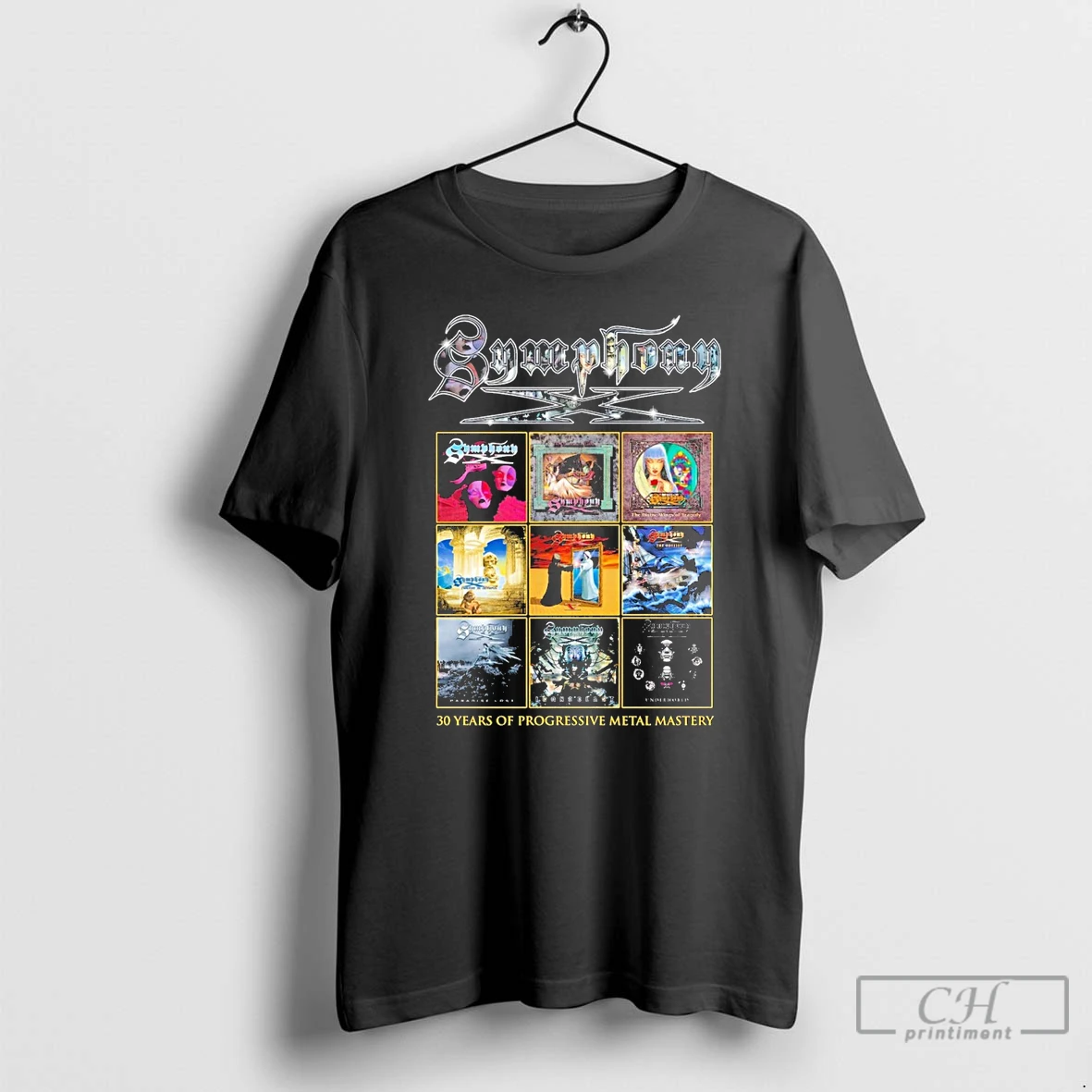 Classic Symphony X Discography 30th Years Of Progressive Metal Mastery T Shirts Sweater Hoodie