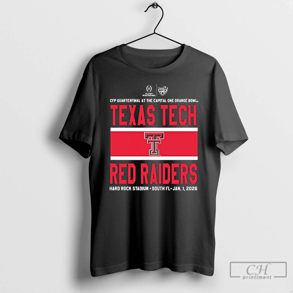 Classic Texas Tech Red Raider Cfp Quarterfinal At The Capital One Orange Bowl 2026 T Shirts Sweater Hoodie