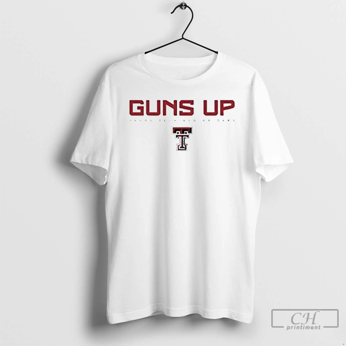 Classic Texas Tech Red Raiders Football Logo Guns Up Rally Call T Shirts Sweater Hoodie