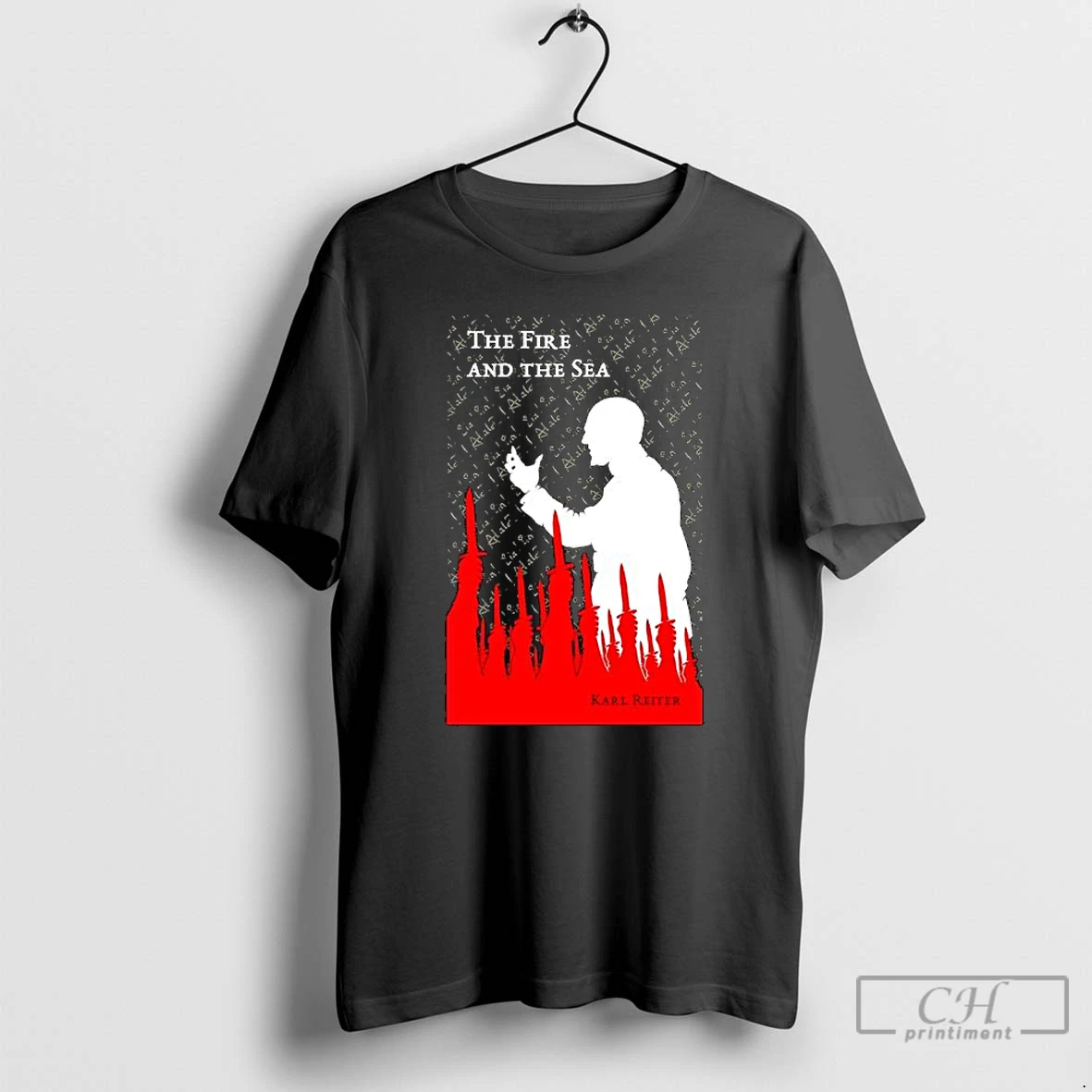 Classic The Fire And The Sea Karl Reiter Graphic T Shirts Sweater Hoodie