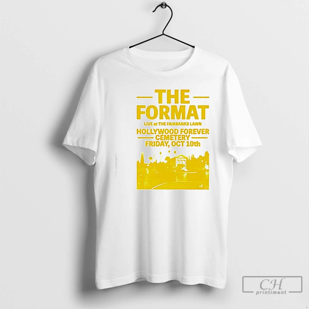 Classic The Format Los Angeles Ringer Live At The Fairbanks Lawn Hollywood Forever Cemetery T Shirts Sweater Hoodie