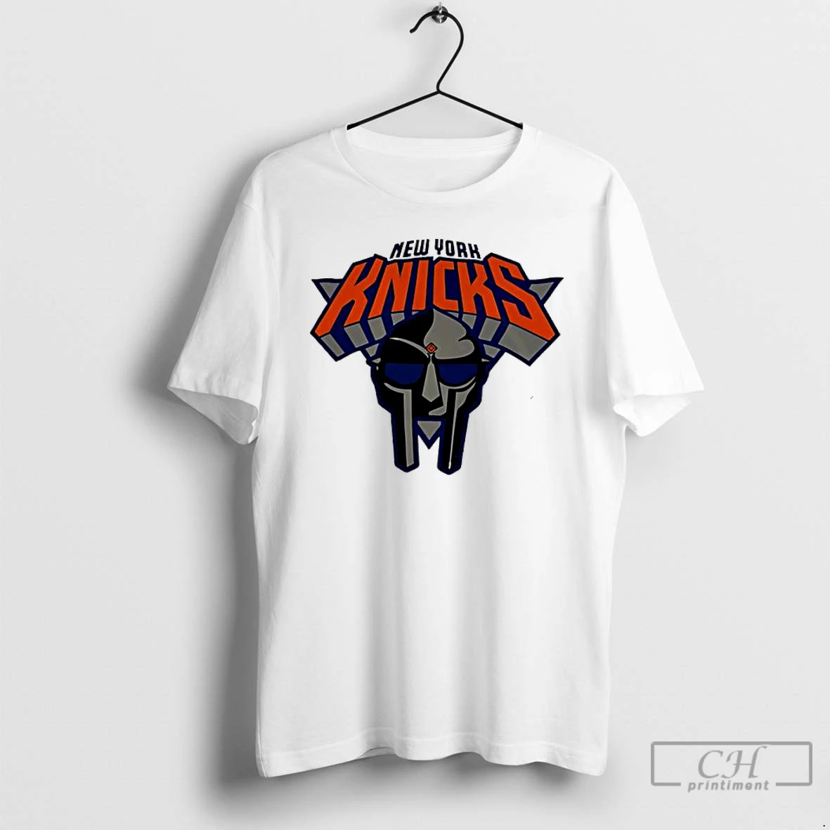 Classic Top New York Knicks Mf Doom Logo T Shirts Sweater Hoodie