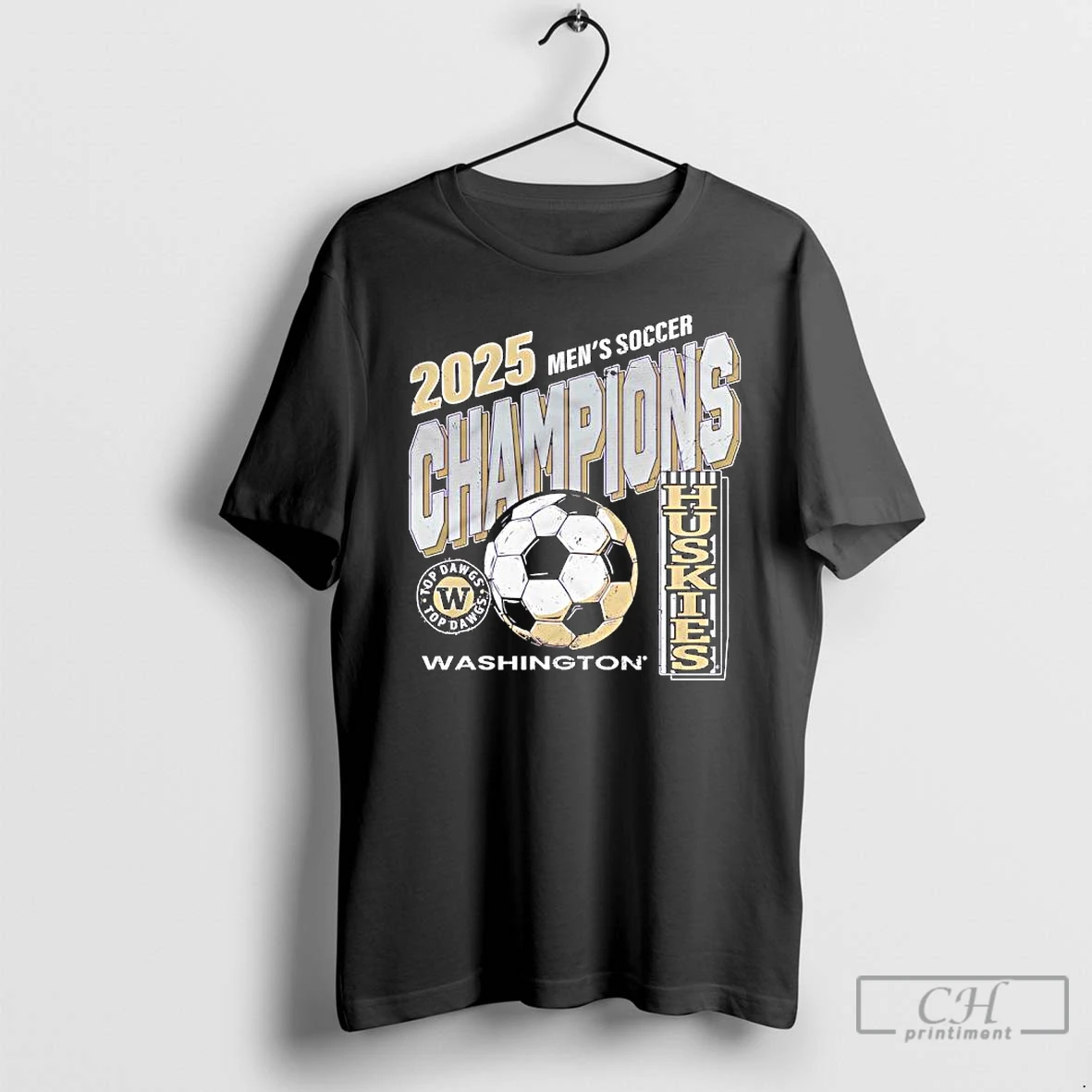 Classic Washington Huskies 2025 Mens Soccer National Champions T Shirts Sweater Hoodie