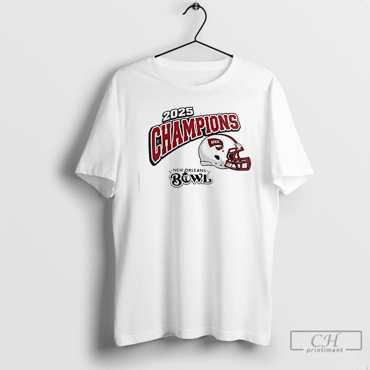Classic Western Kentucky Hilltoppers New Orleans Bowl 2025 Champions T Shirts Sweater Hoodie