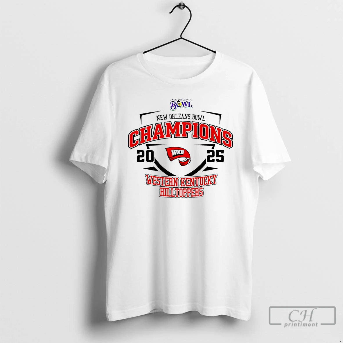 Classic Western Kentucky Hilltoppers New Orleans Bowl Champions 2025 Class T Shirts Sweater Hoodie