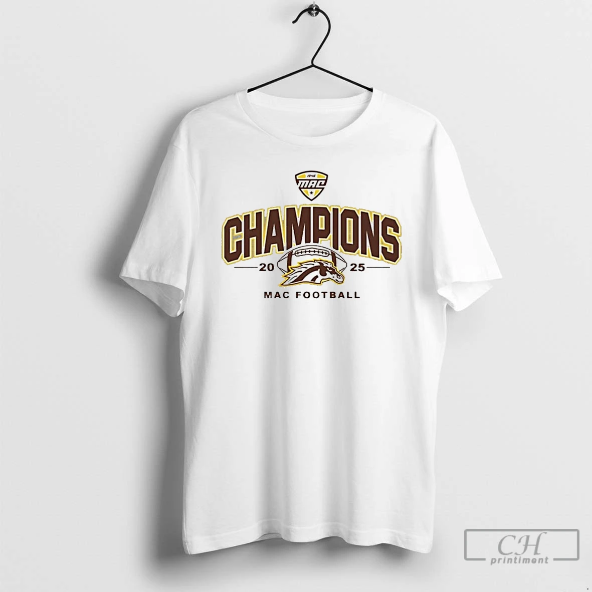 Classic Western Michigan Broncos 2025 Mac Champions T Shirts Sweater Hoodie