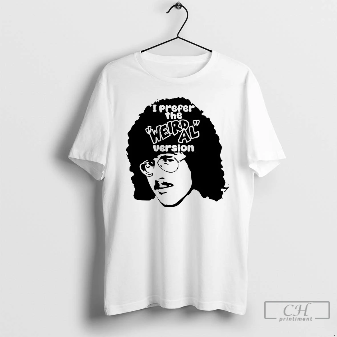 Classic Yankovic I Prefer The Weird Al Version T Shirts Sweater Hoodie