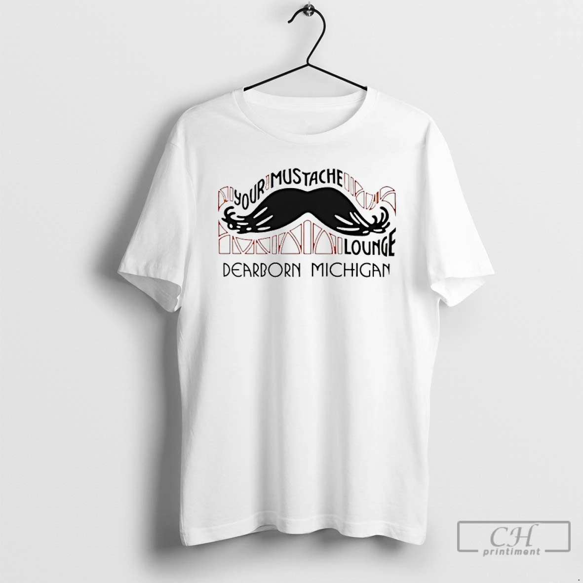 Classic Your Mustache Lounge Dearborn Michigan T Shirts Sweater Hoodie
