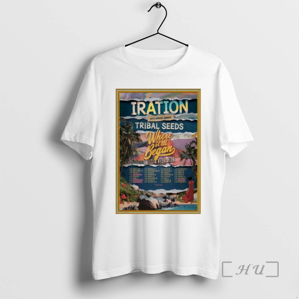 New Iration With Special Guests Tribal Seeds Where It All Began Summer Tour 2026 Premium T Shirts Sweater Hoodie