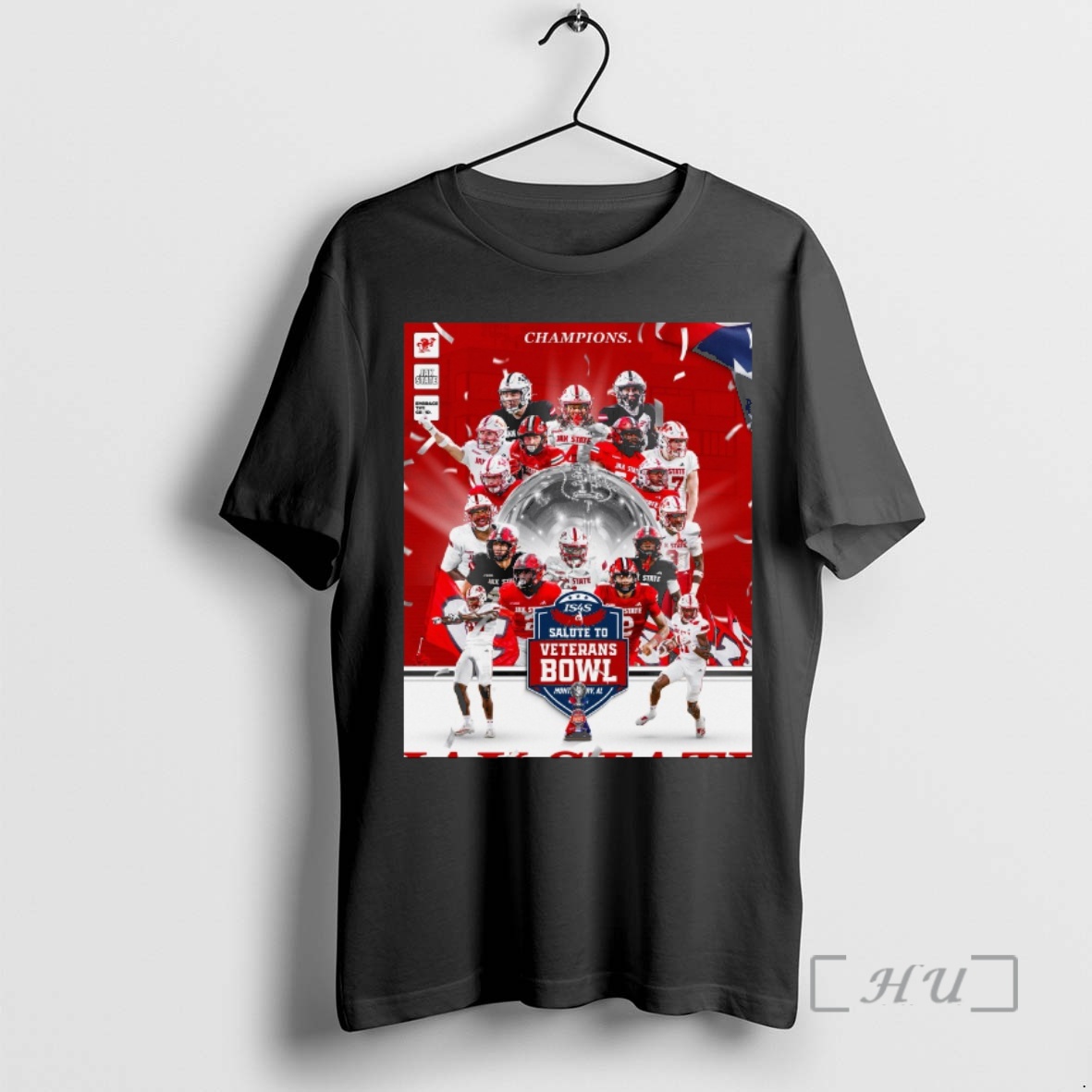 New Jacksonville State Gamecocks Football Champions Is4s Salute To Veterans Bowl Montgomery Al Premium T Shirts Sweater Hoodie