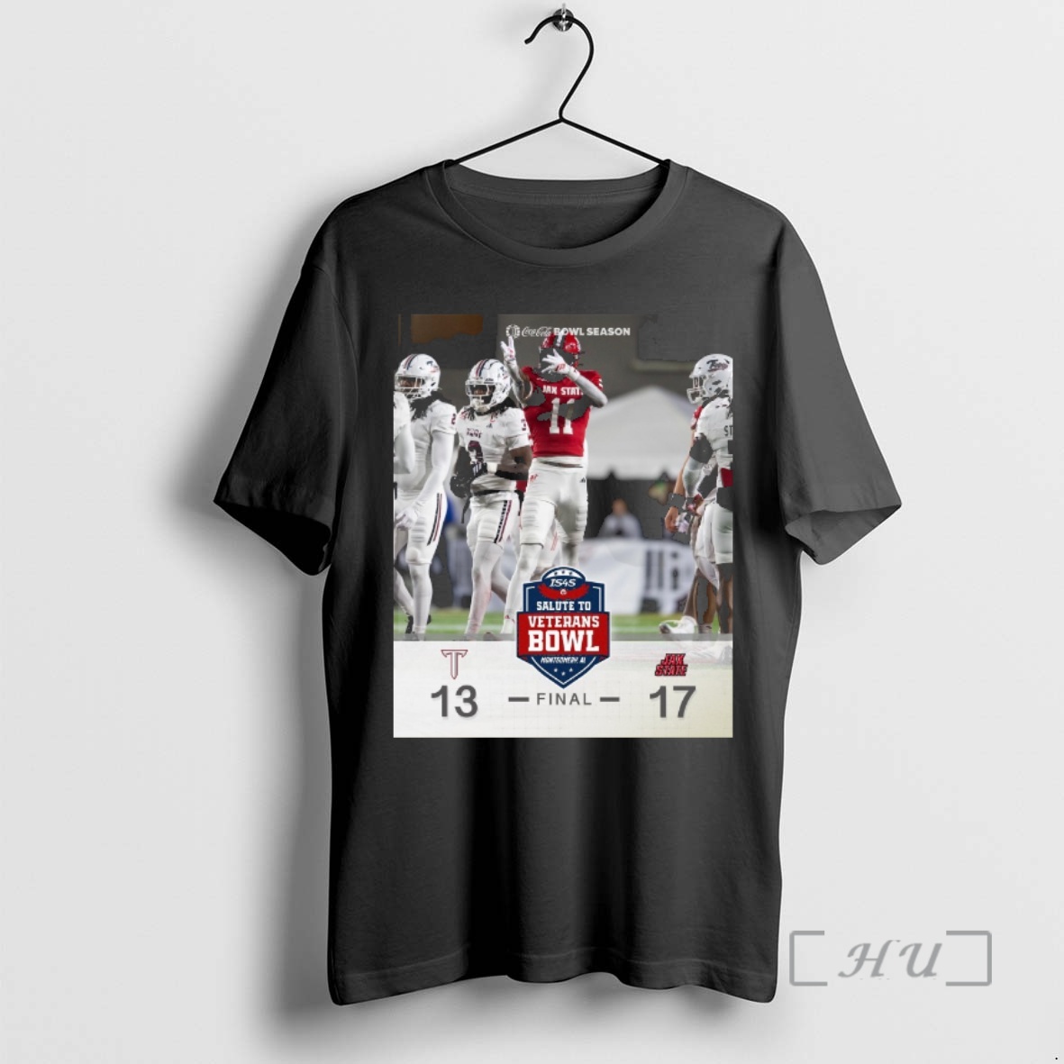 New Jacksonville State Defeated Troy Final Score 17 13 Is4s Salute To Veterans Bowl 2025 Premium T Shirts Sweater Hoodie