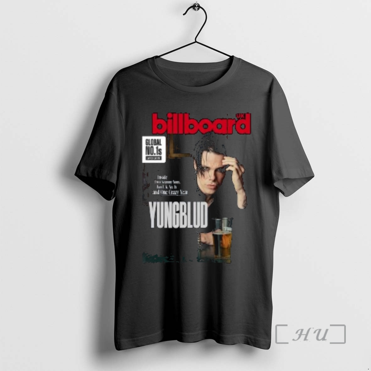 New Yungblud On The Cover Of Billboard Uk Global No 1s 2025 Inside Three Grammy Noms Circle Black Premium T Shirts Sweater Hoodie