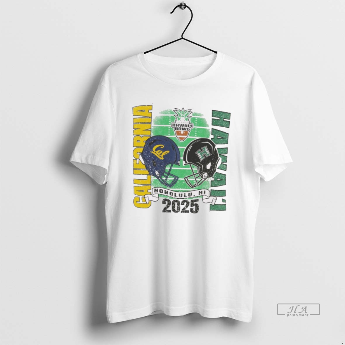 Official 2025 Sheraton Hawaii Bowl California Golden Bears Vs T Shirt