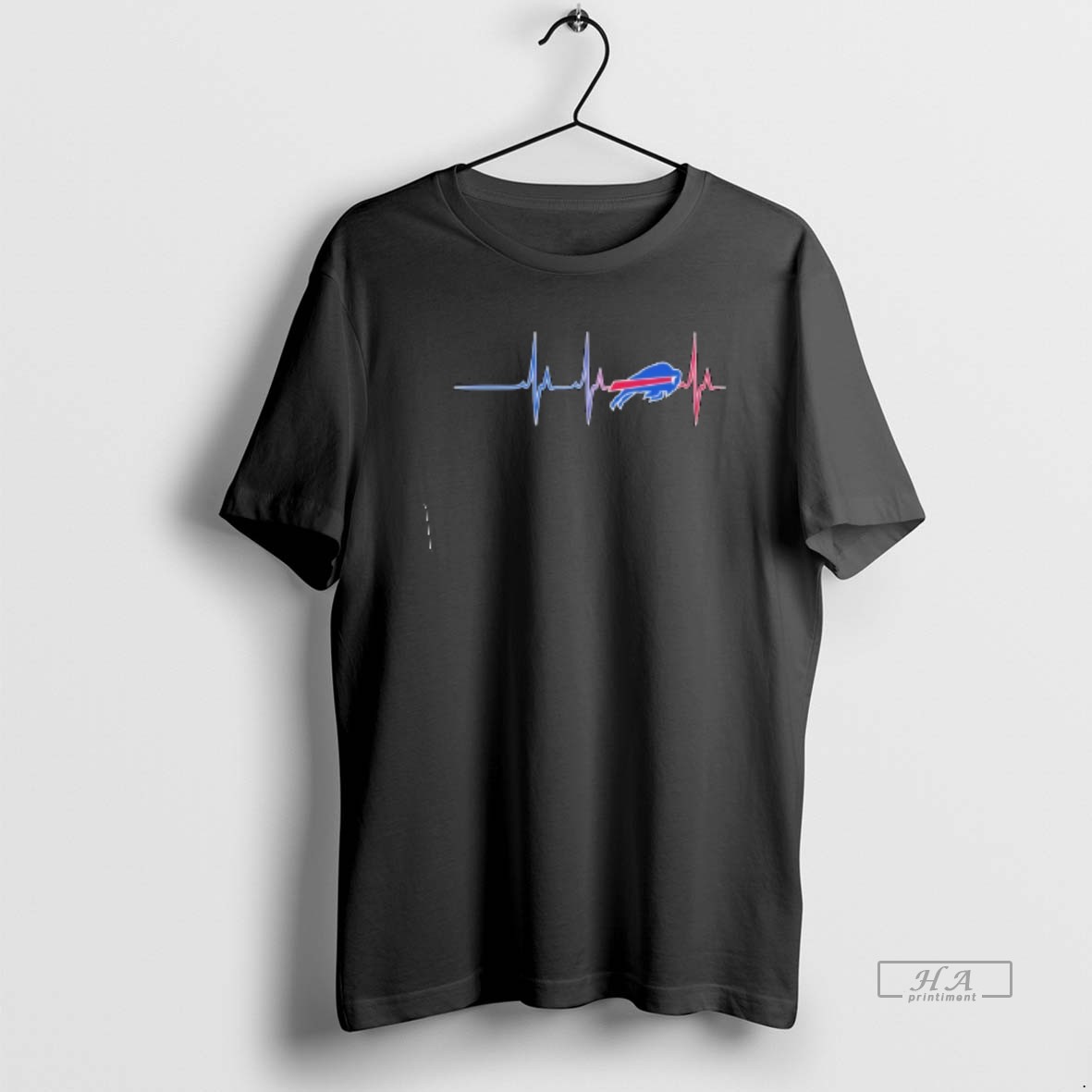 Official Buffalo Bills Nfl Heartbeat T Shirt
