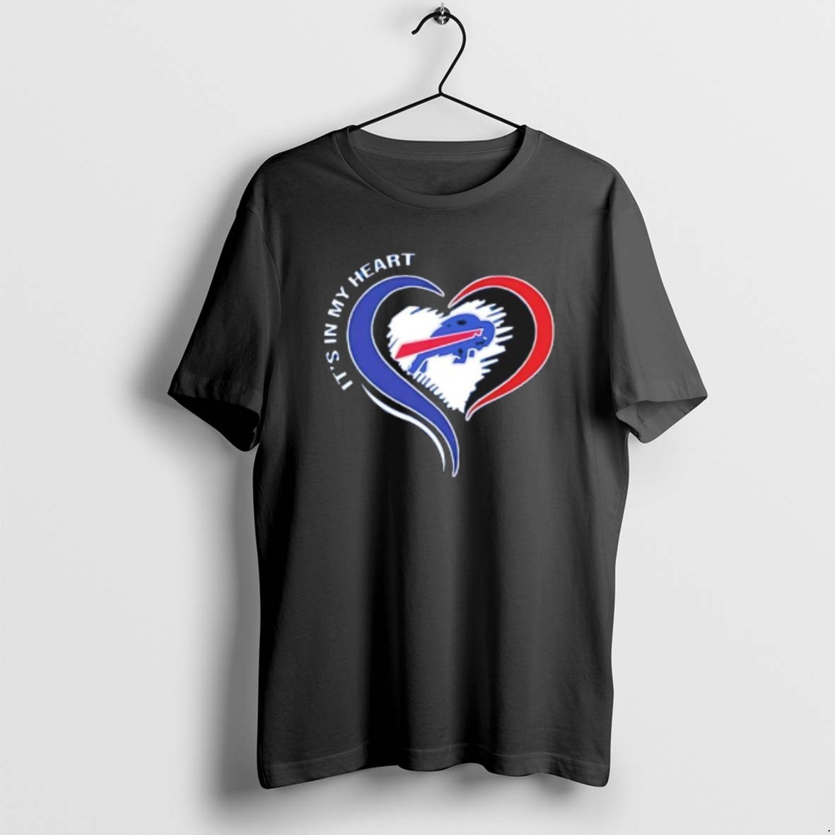 Official Buffalo Bills Nfl Team Logo Its In My Heart T Shirt