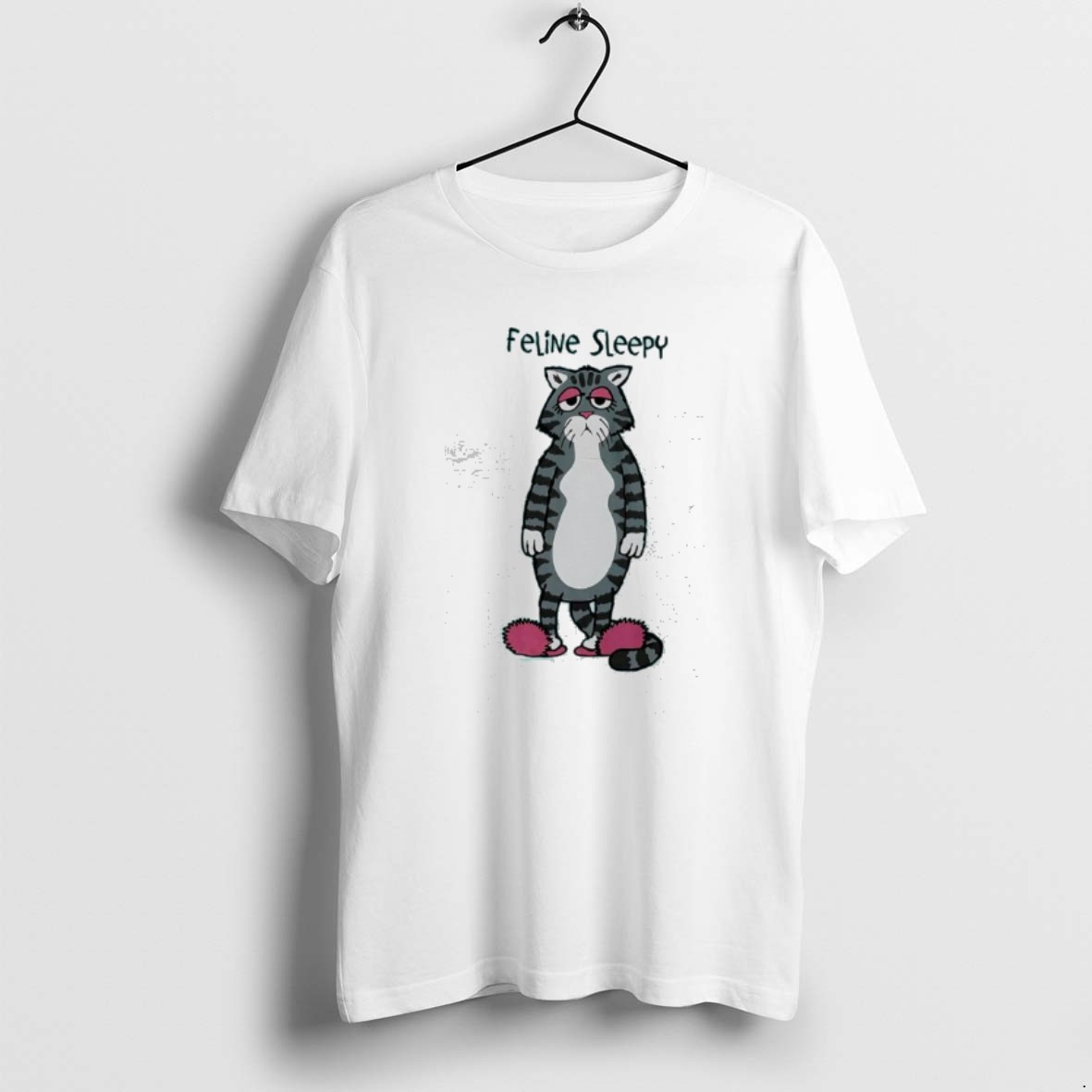 Official Cat Sad Feline Sleepy T Shirt