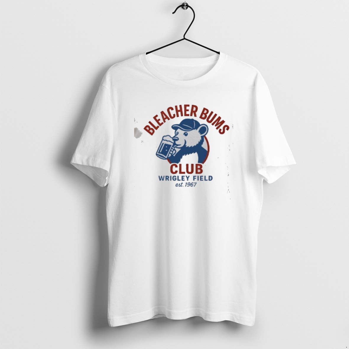 Official Chicago Bears Wrigley Field Bleacher Bums Club T Shirt