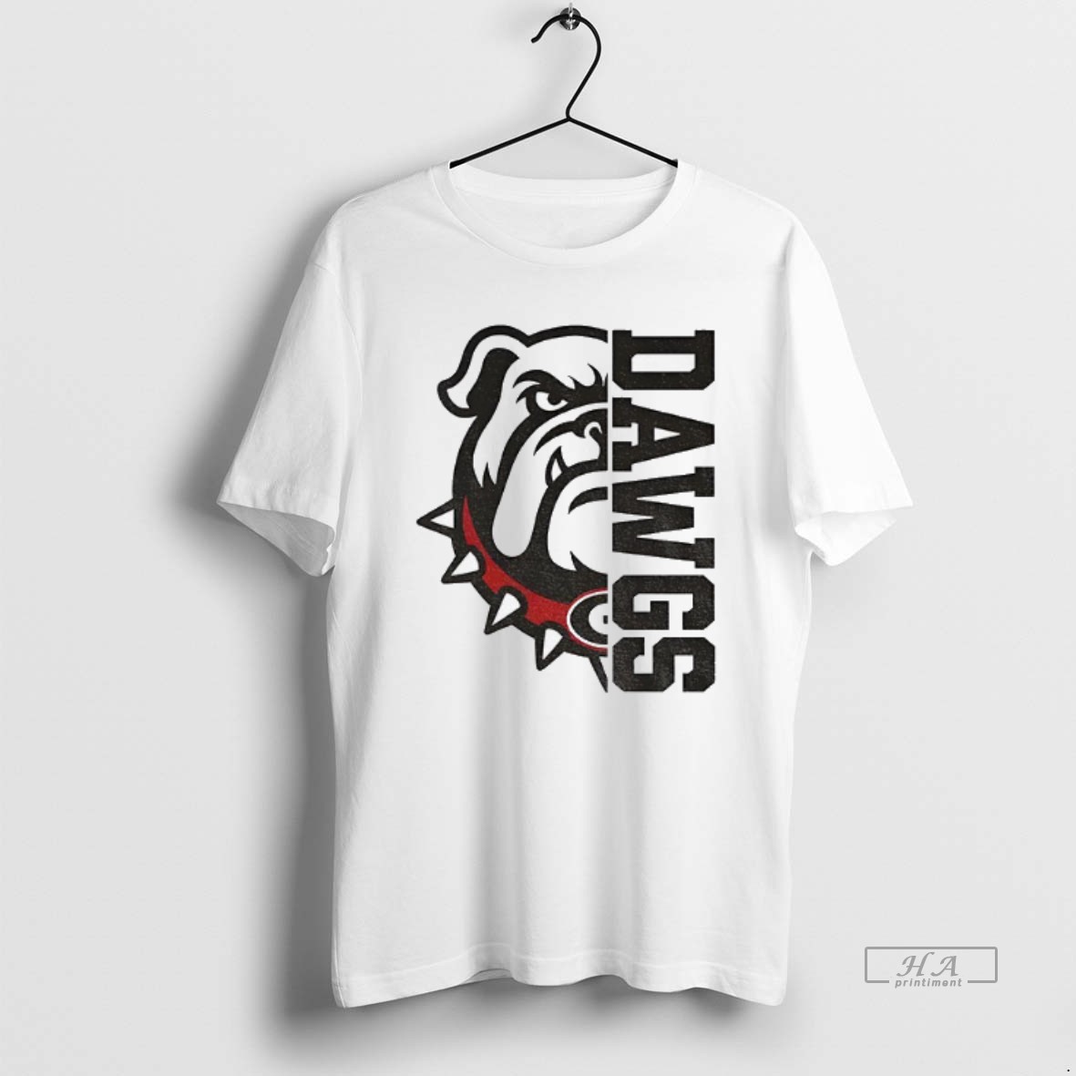 Official Dawgs Split Bulldog Georgia Bulldogs Shirt