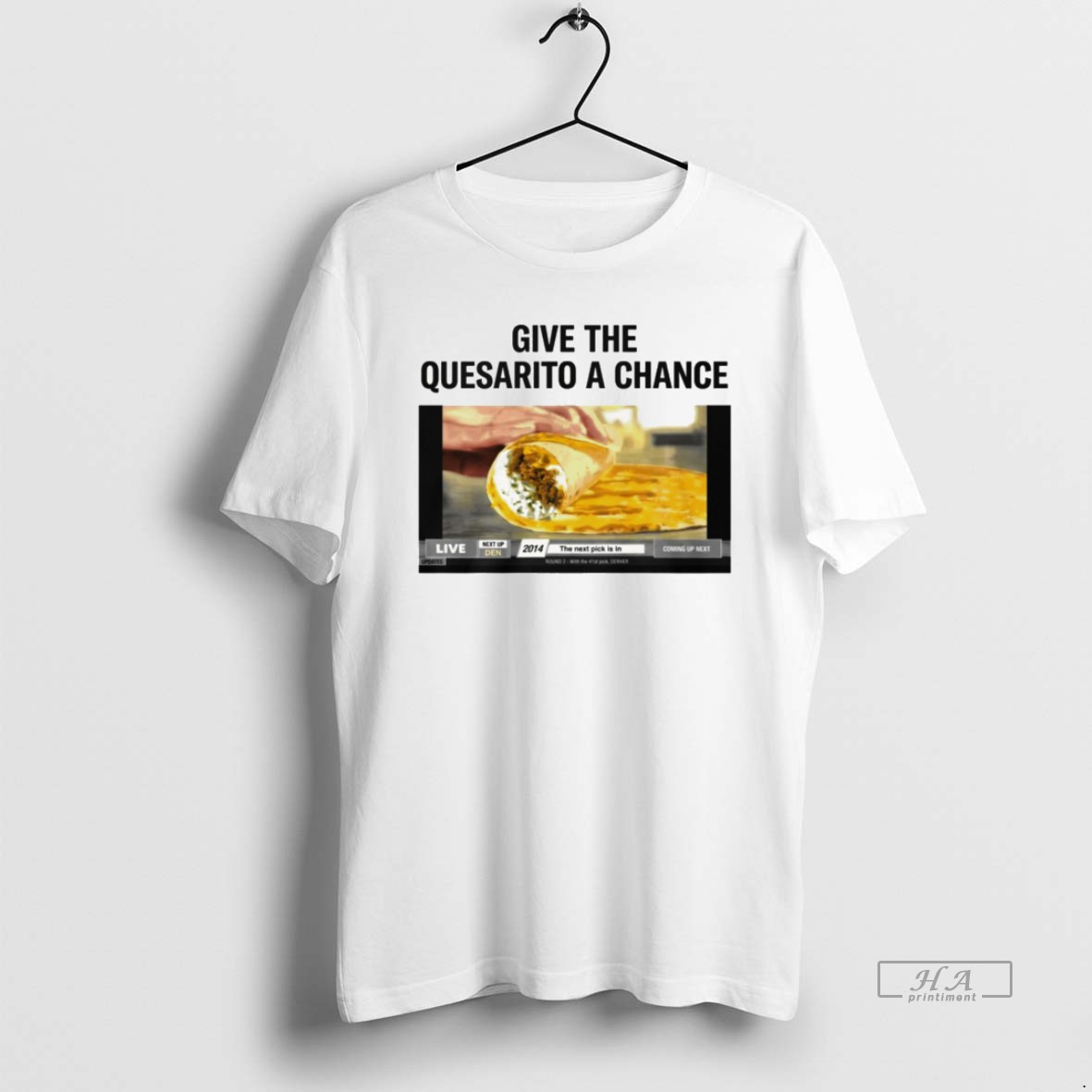 Official Denver Nuggets Give The Quesarito A Change T Shirt