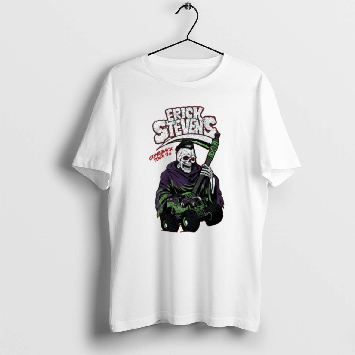 Official Erick Stevens Comeback Tour 26 T Shirt