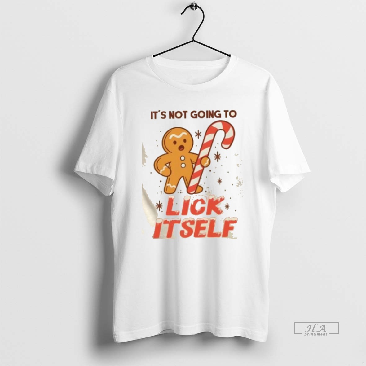 Official Gingerbread Candy Inappropriate Funny Christmas Shirt