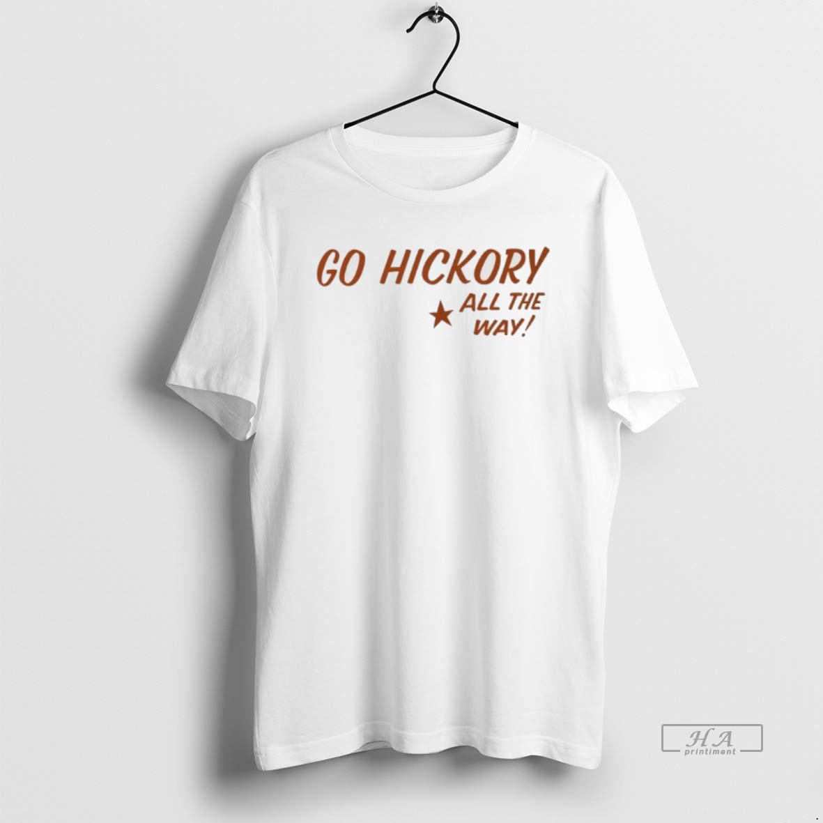Official Go Hickory All The Way Shirt