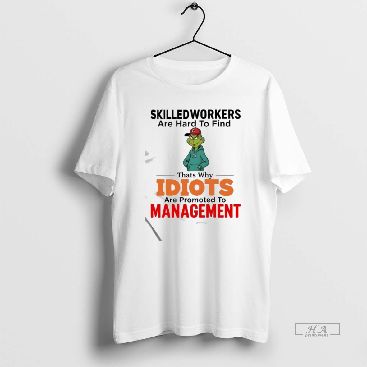 Official Grinch Skilled Workers Are Difficult To Find T Shirt