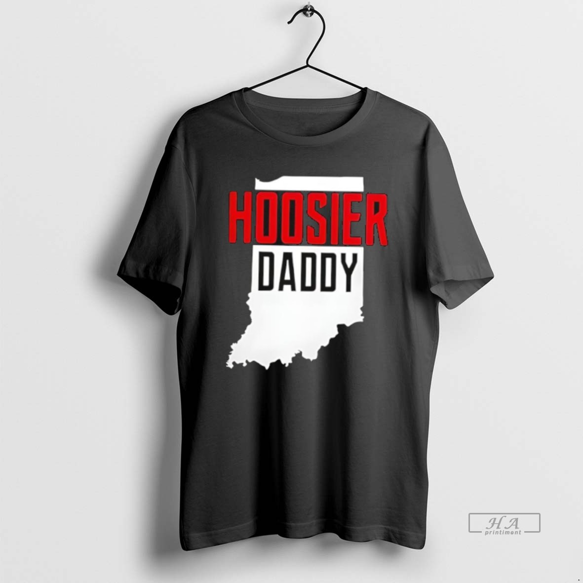 Official Hoosier Daddy Indiana State Map Shirt